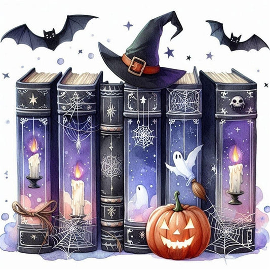 Magic Book - 11CT Stamped Cross Stitch 40*40CM