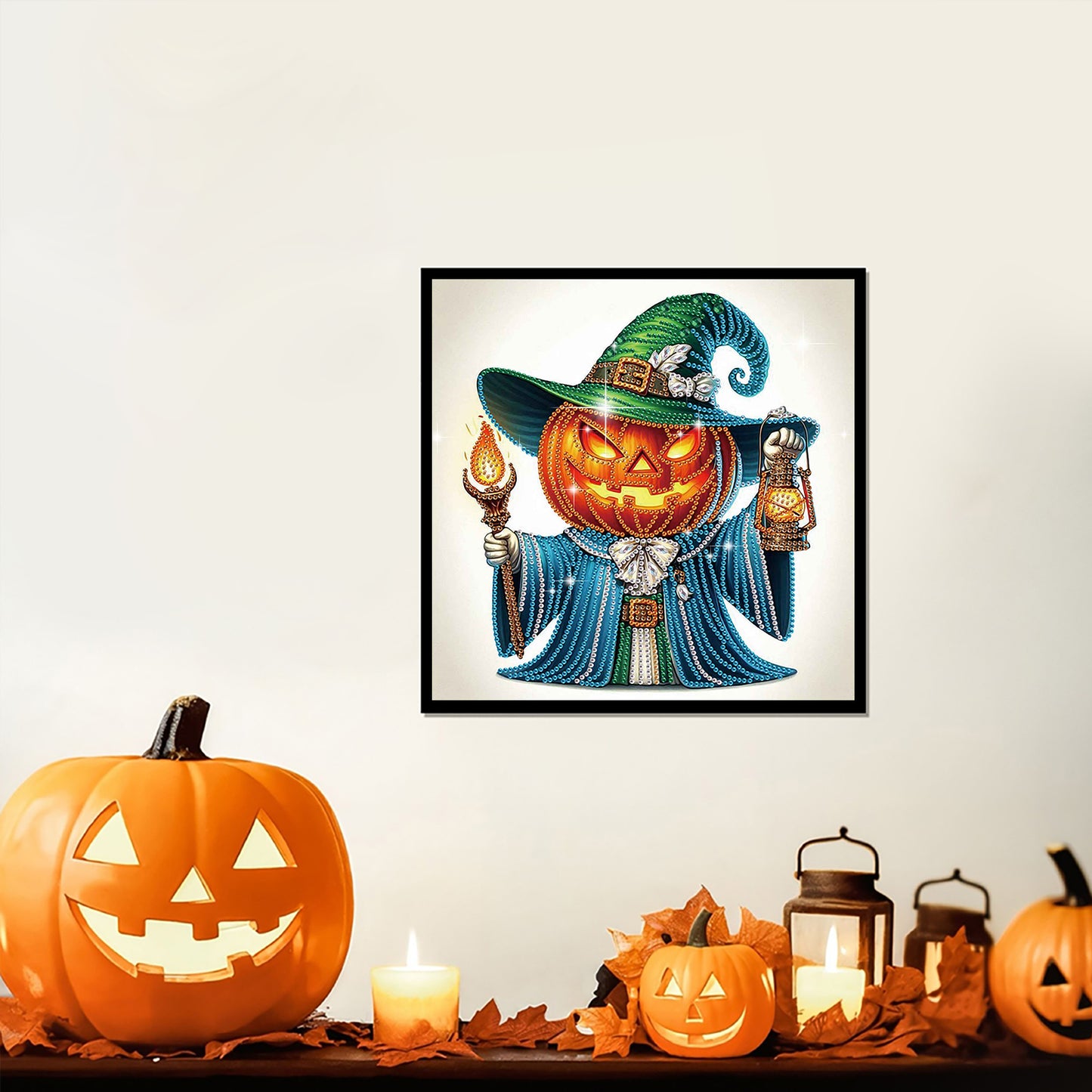 Halloween - Special Shaped Drill Diamond Painting 30*30CM