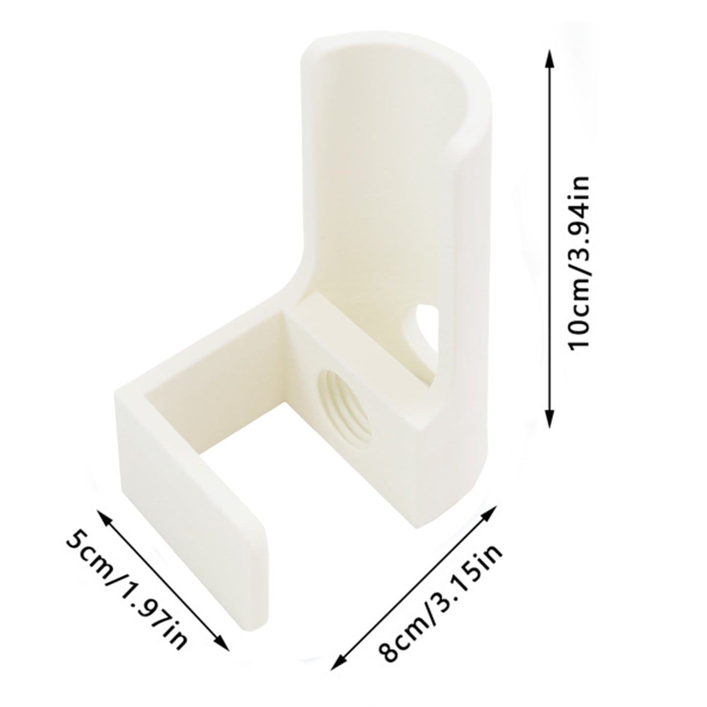 1 Pair Diamond Painting Scroll Holder Diamond Painting Canvas Roller (White)