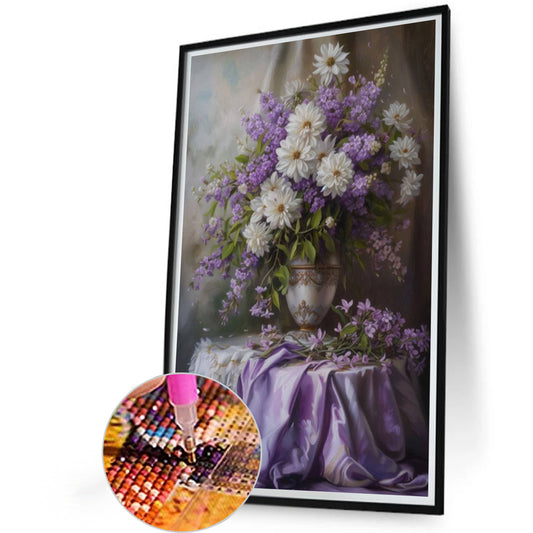 Vase - Full Round Drill Diamond Painting 40*60CM