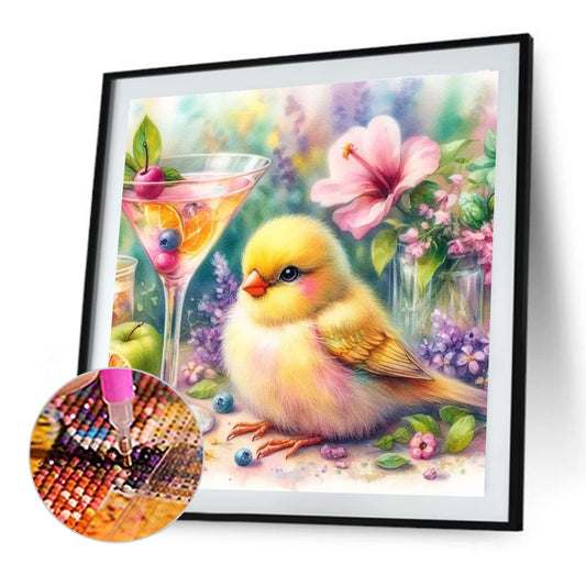 Flowers And Birds - Full Round Drill Diamond Painting 30*30CM