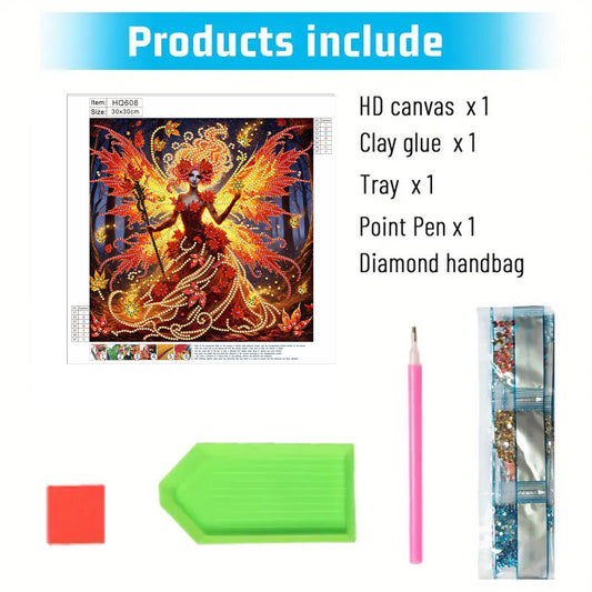 Elf Fairy - Special Shaped Drill Diamond Painting 30*30CM
