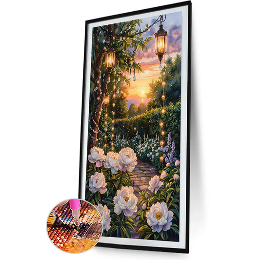 Flower - Full Round Drill Diamond Painting 40*70CM
