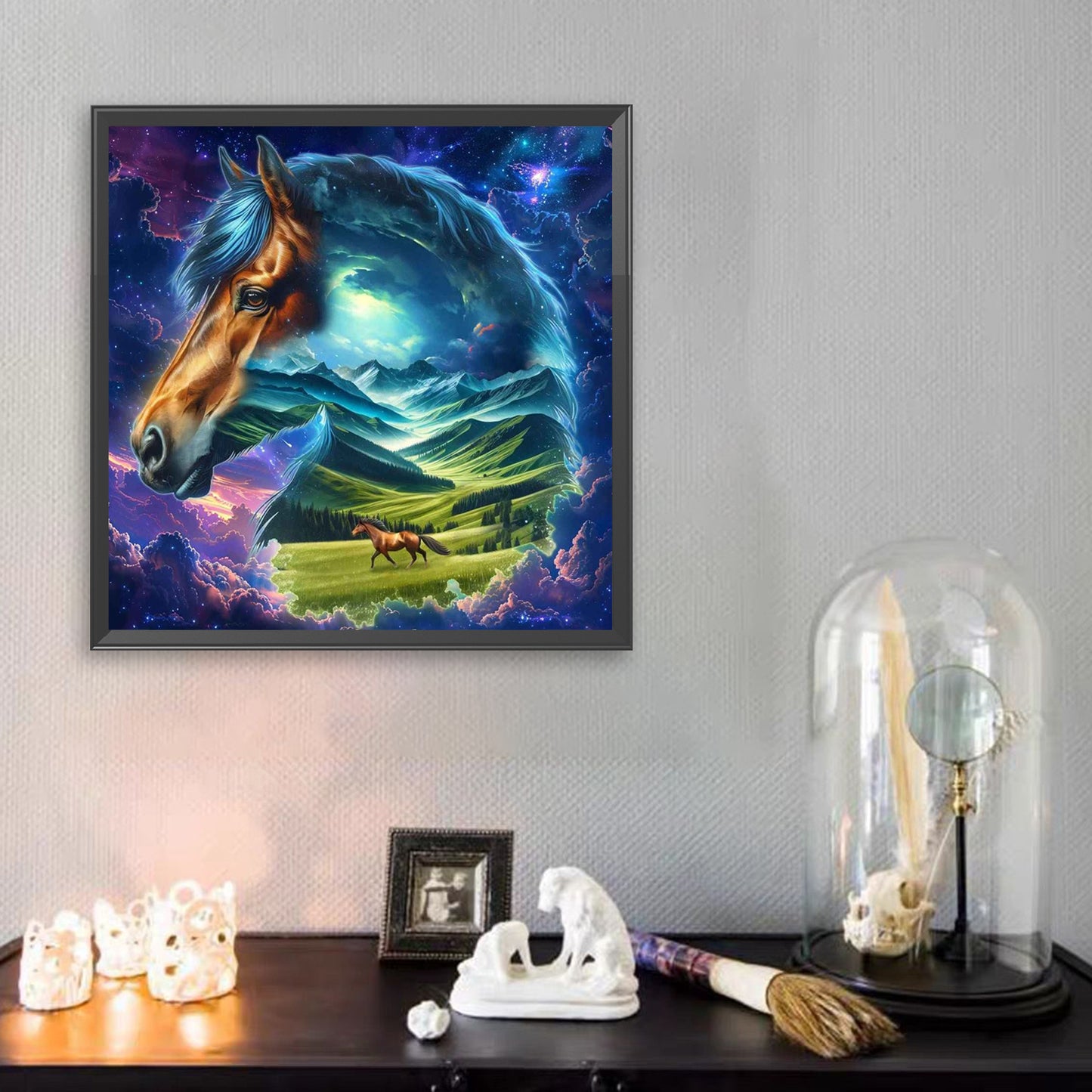 Horse - Full Square Drill Diamond Painting 40*40CM