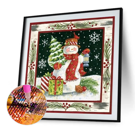 Christmas - Full Round Drill Diamond Painting 40*40CM