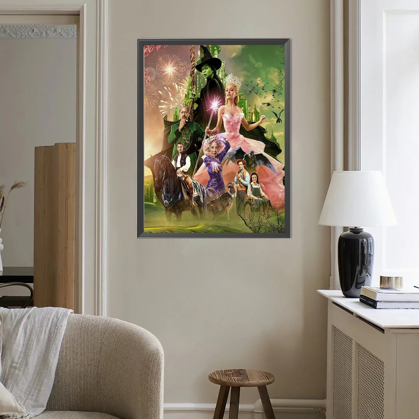 Movie - Full Round Drill Diamond Painting 40*50CM