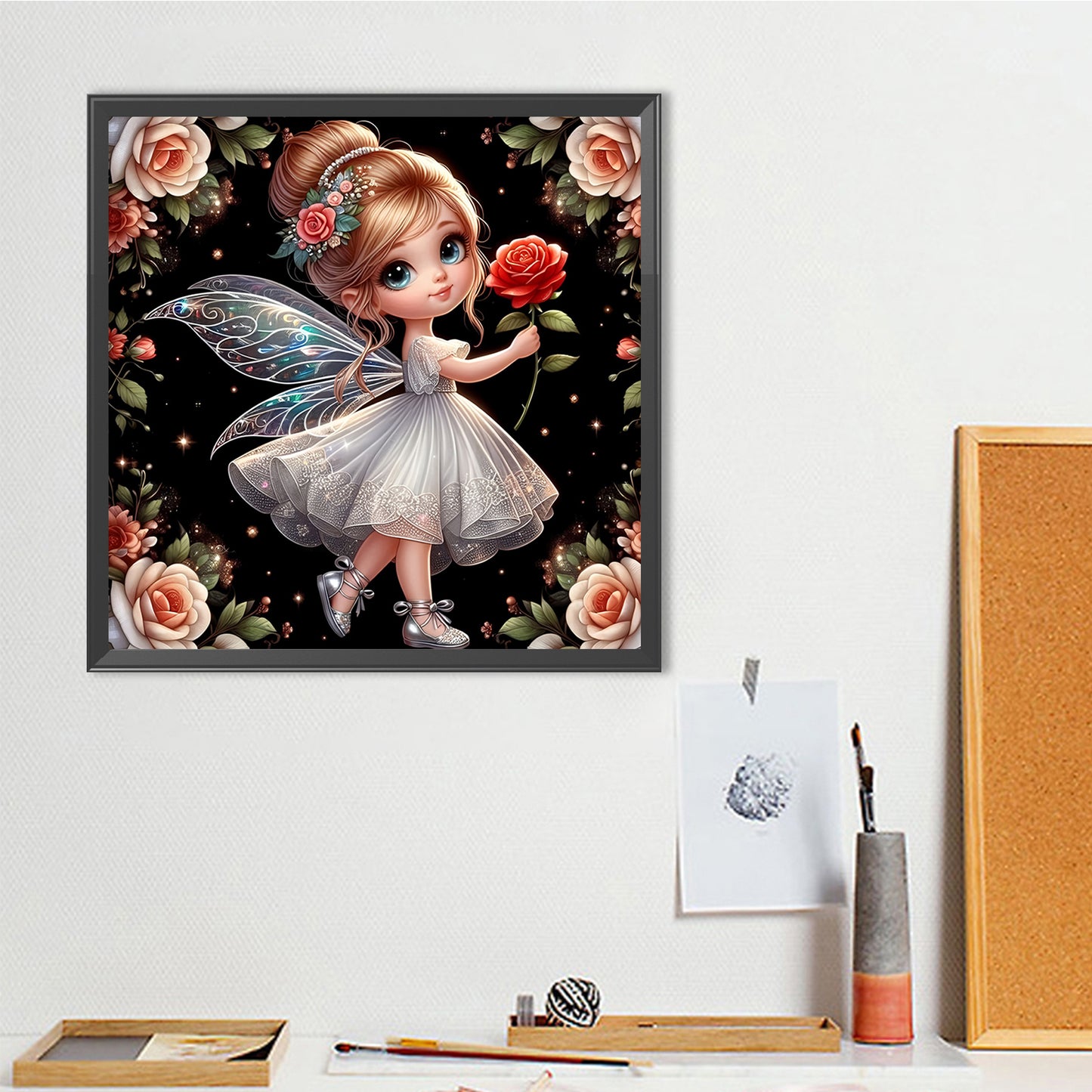 Elf Girl - Full Round Drill Diamond Painting 40*40CM