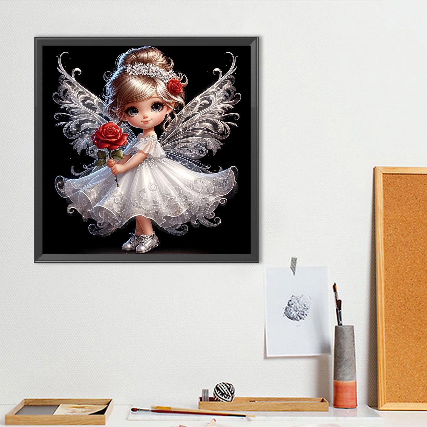 Elf Girl - Full Round Drill Diamond Painting 40*40CM