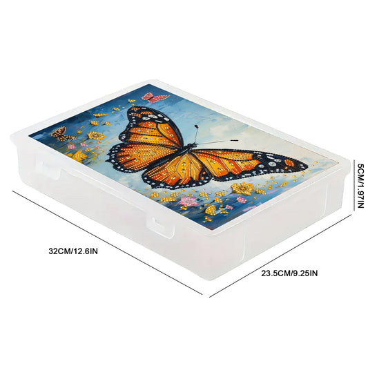 Butterfly 5D DIY Full Diamond Art Storage Box Crystal Mosaic Storage Container