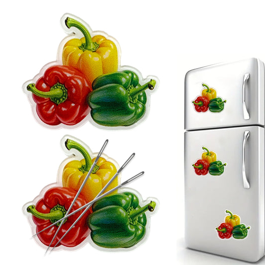 Fruit Magnetic Acrylic Needle Minder for Cross Stitch Embroidery Sewing Needle