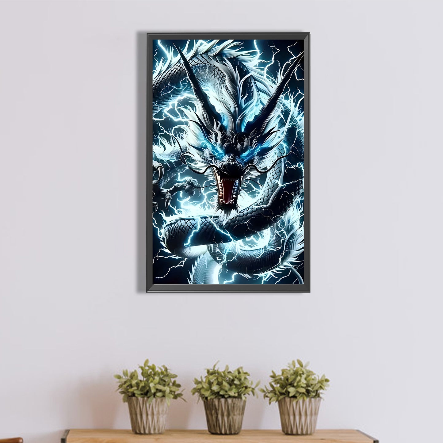 Dragon - Full Round Drill Diamond Painting 30*50CM