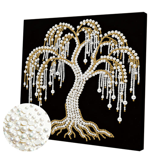 Tree Of Life - DIY Pearl Gem Art Diamond Painting Kits With Framefor Home Decor -25x25cm