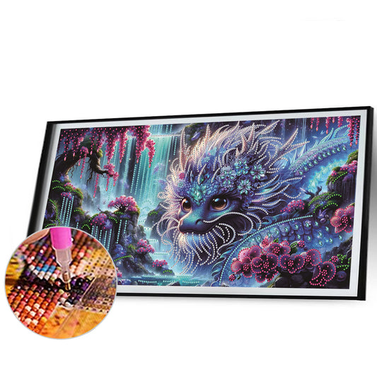 Dream Dragon - Special Shaped Drill Diamond Painting 60*30CM