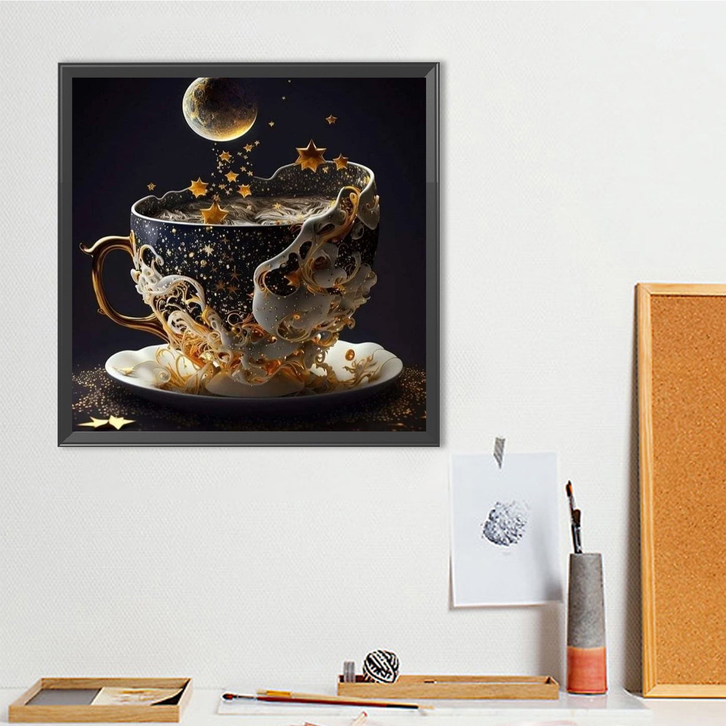 Cup - Full Round Drill Diamond Painting 40*40CM