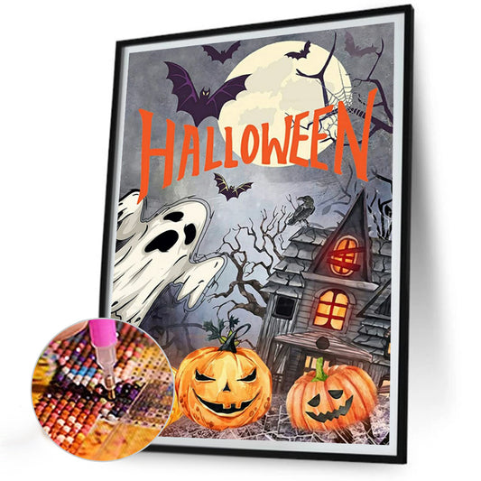 Horror Atmosphere - Full Round Drill Diamond Painting 30*40CM