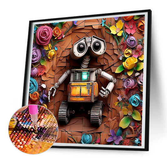 Robot Mobilization - Full Round Drill Diamond Painting 30*30CM