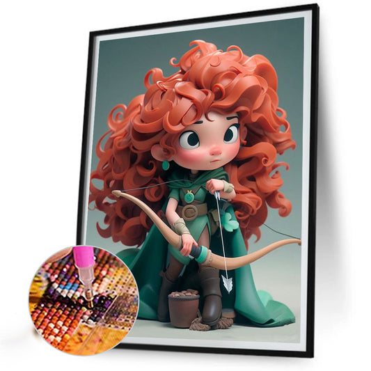 Disney Princess Melinda - Full Round Drill Diamond Painting 40*50CM