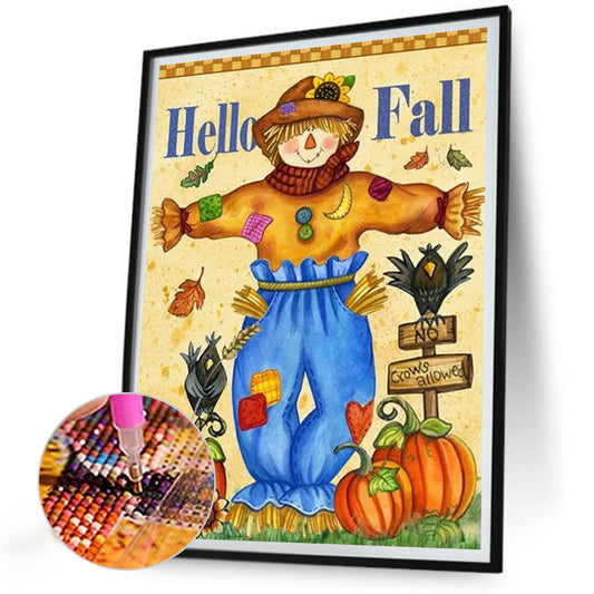 Scarecrow - Full Round Drill Diamond Painting 30*40CM