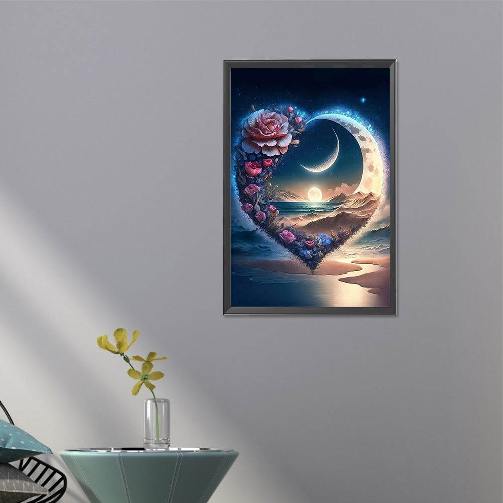 Love Flowers - Full AB Round Drill Diamond Painting 40*60CM