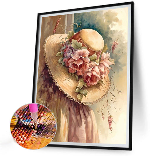 Hat Pumping - Full Round Drill Diamond Painting 30*40CM