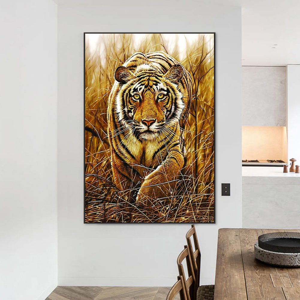 Tiger - Full AB Round Drill Diamond Painting 50*70CM