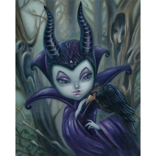 Witch - 11CT Stamped Cross Stitch 40*50CM