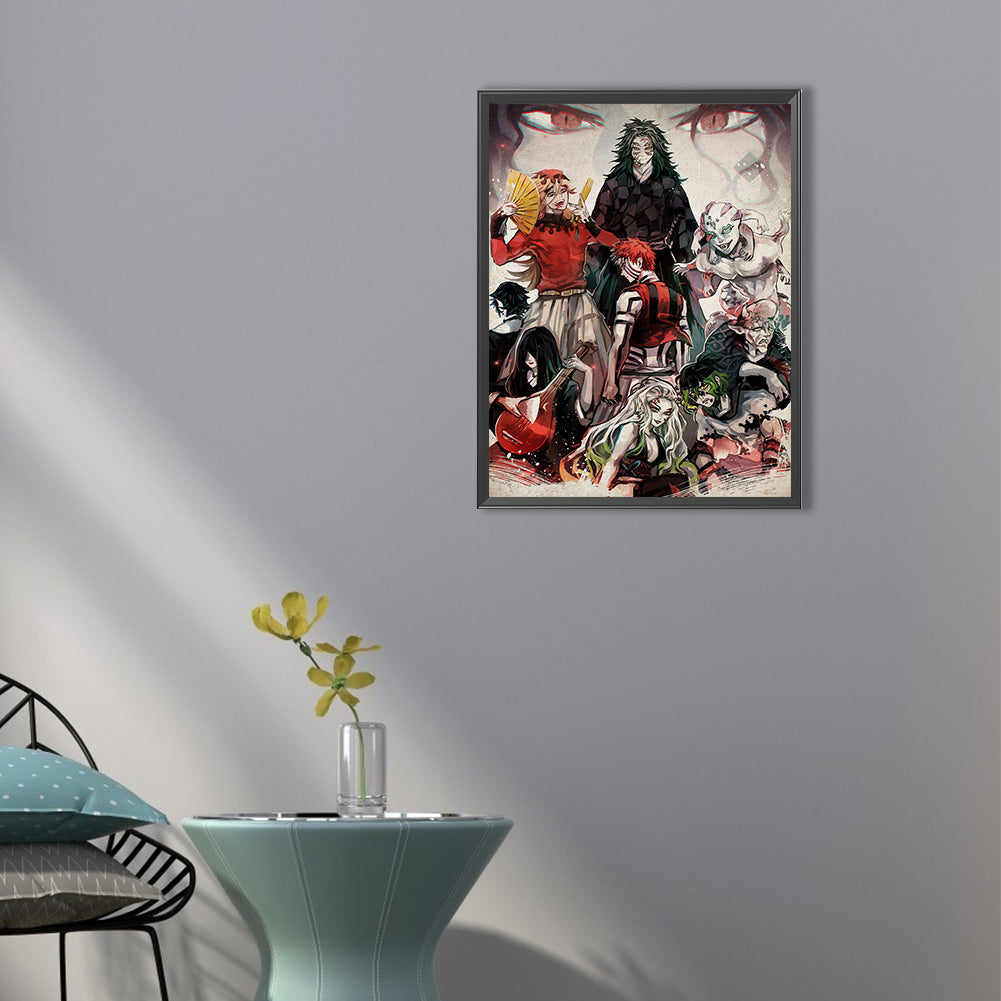 Demon Slayer Blade - Full Round Drill Diamond Painting 40*55CM