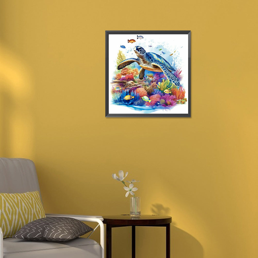 The Underwater World - Full Round Drill Diamond Painting 30*30CM