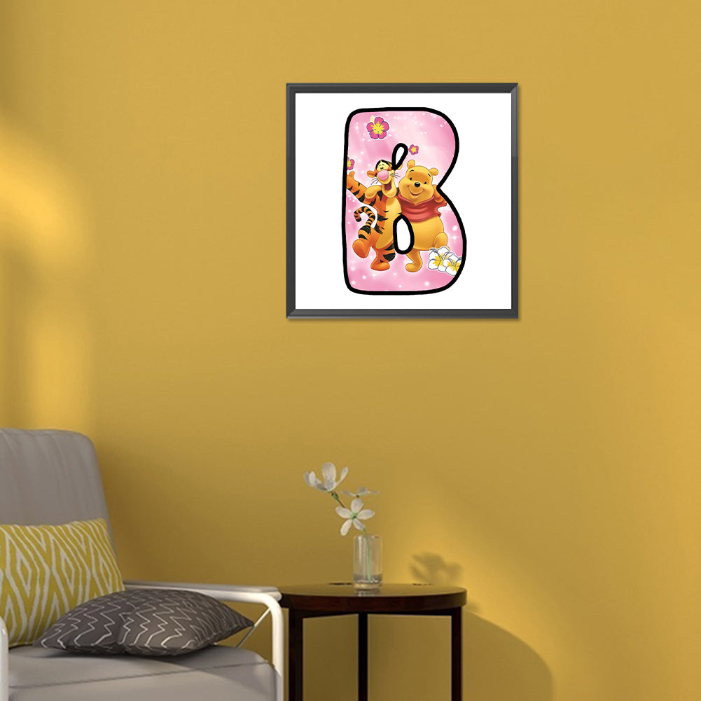 Tigger And Winnie The Pooh - Full Round Drill Diamond Painting 30*30CM