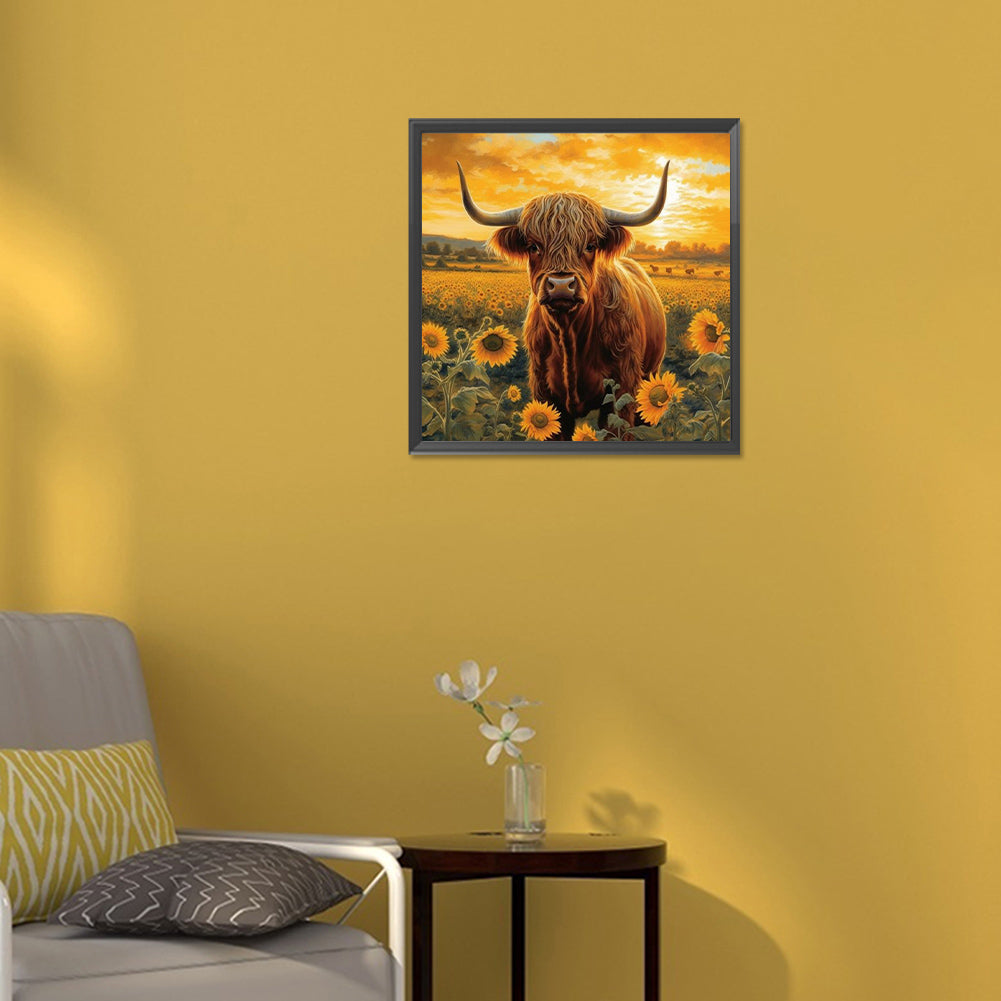 Yak - Full Round Drill Diamond Painting 30*30CM
