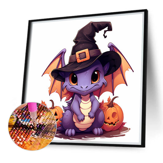 Halloween Pterosaur - Full Round Drill Diamond Painting 40*40CM