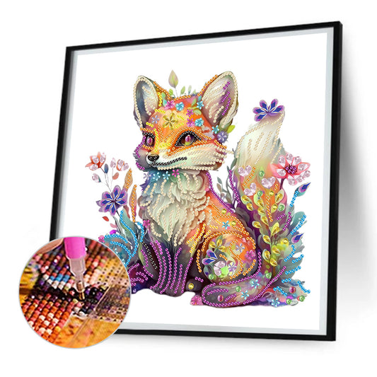 Fox - Special Shaped Drill Diamond Painting 30*30CM