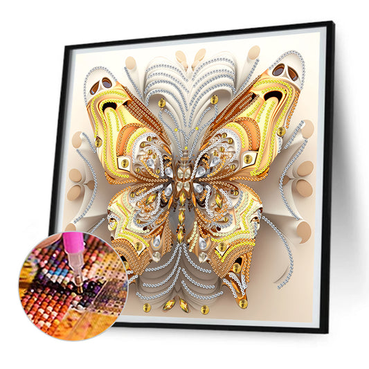 Butterfly - Special Shaped Drill Diamond Painting 30*30CM