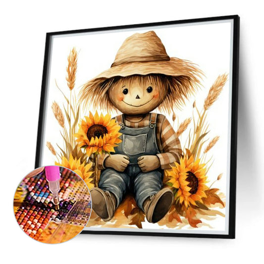 Scarecrow - Full Round Drill Diamond Painting 40*40CM