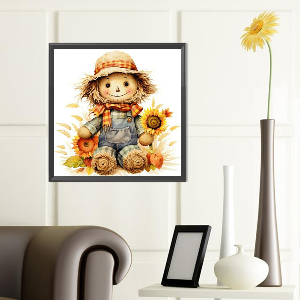 Scarecrow - Full Round Drill Diamond Painting 40*40CM