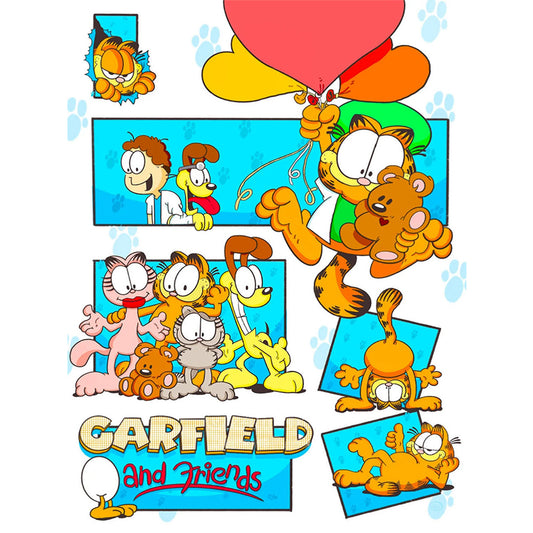Garfield - 11CT Stamped Cross Stitch 50*65CM