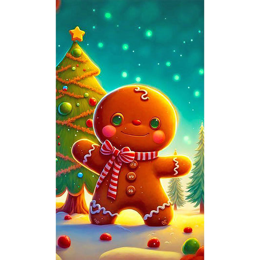 Christmas Cookies - Full Round Drill Diamond Painting 40*70CM