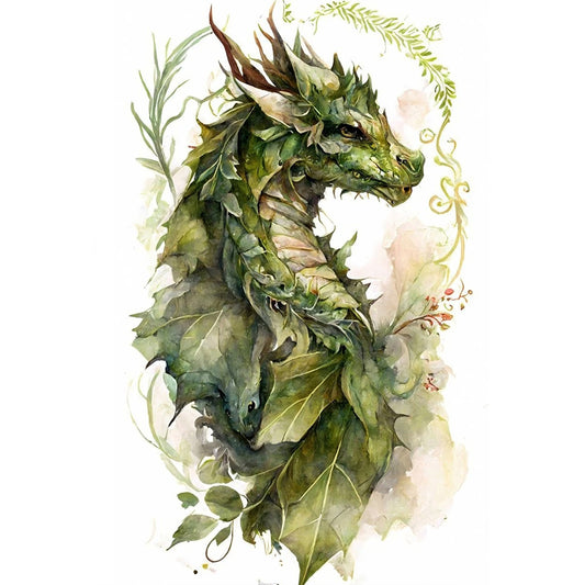 Dragon - 11CT Stamped Cross Stitch 50*70CM