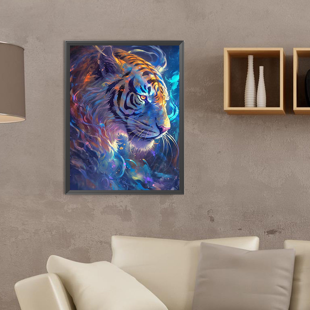 Phantom Tiger - Full Round Drill Diamond Painting 30*40CM