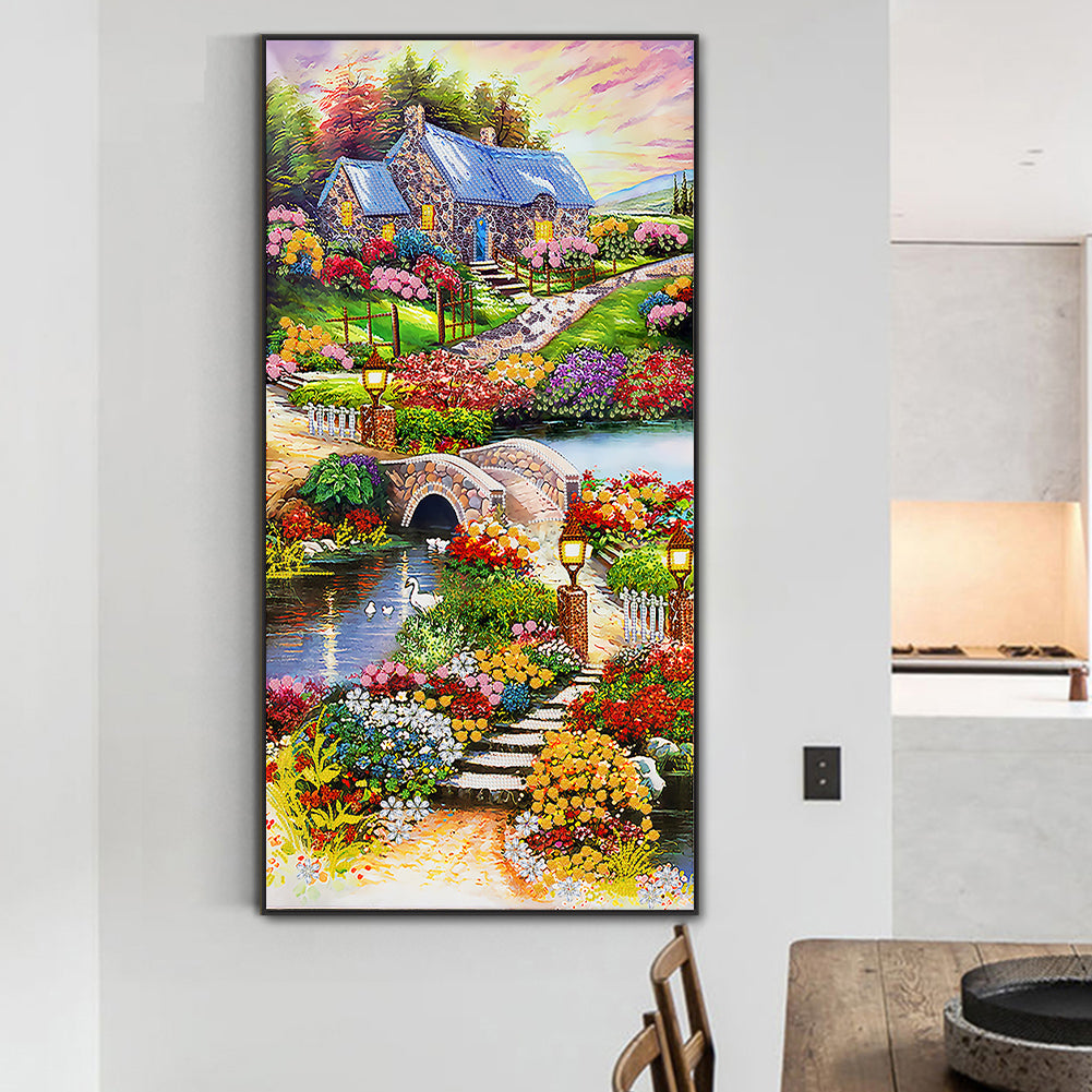 Country Style - Special Shaped Drill Diamond Painting 45*85CM