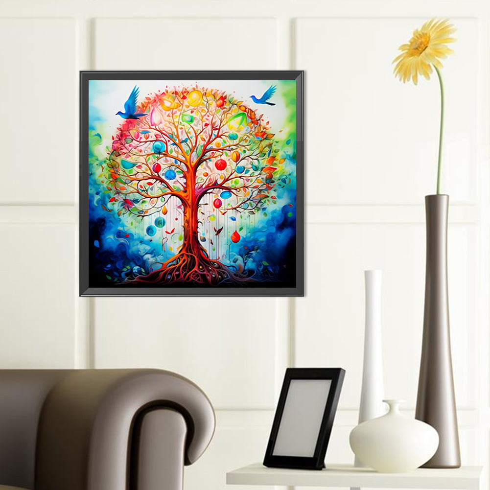 Tree Of Life - Full Round Drill Diamond Painting 40*40CM