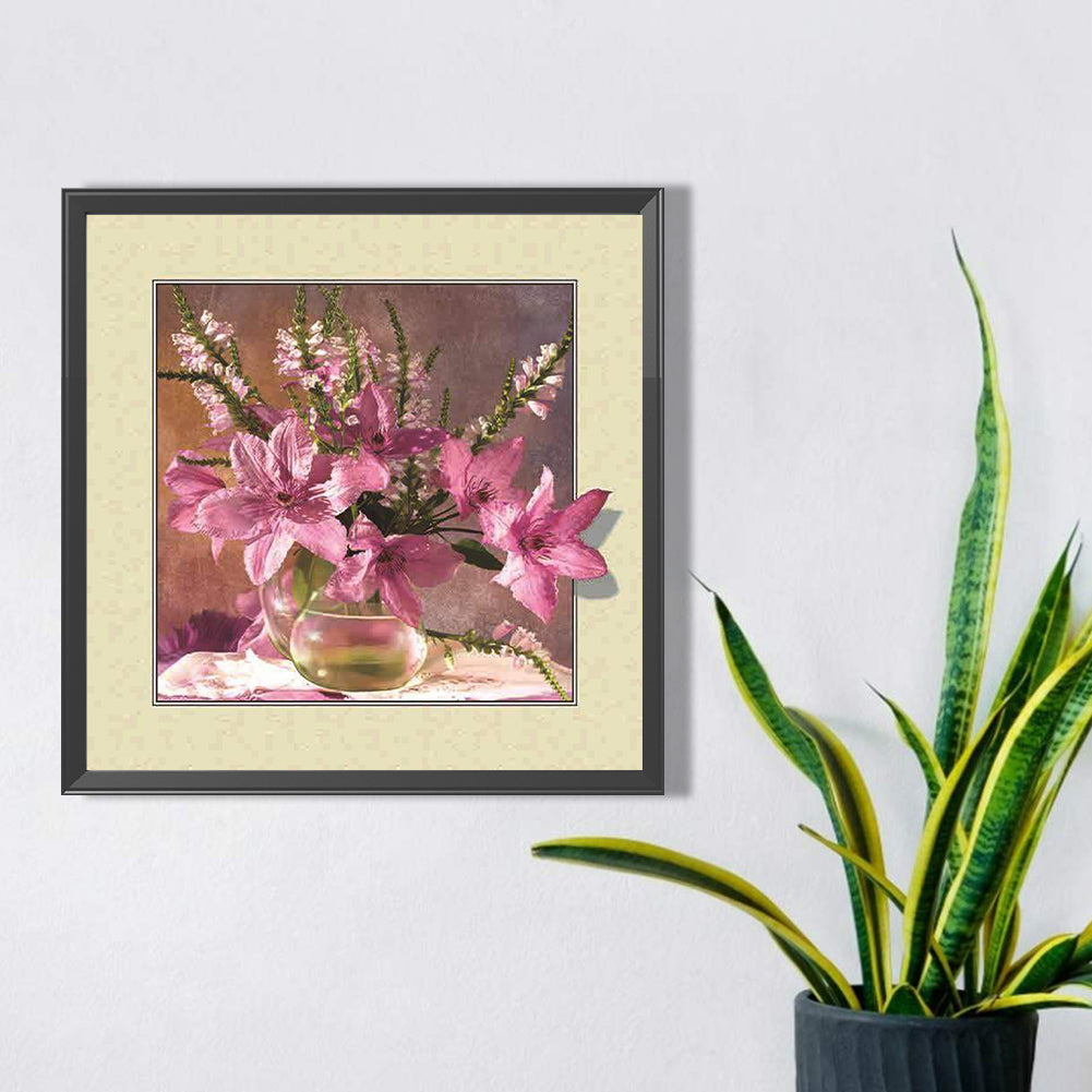 3D Vase - Full Square Drill Diamond Painting 35*35CM