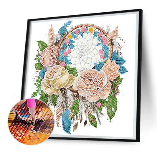 Dreamcatcher - Special Shaped Drill Diamond Painting 30*30CM