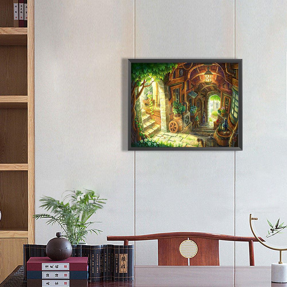 Beautiful Morning - Full Round Drill Diamond Painting 50*40CM