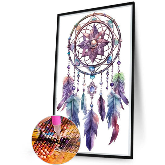 Dreamcatcher - Full Round Drill Diamond Painting 30*60CM