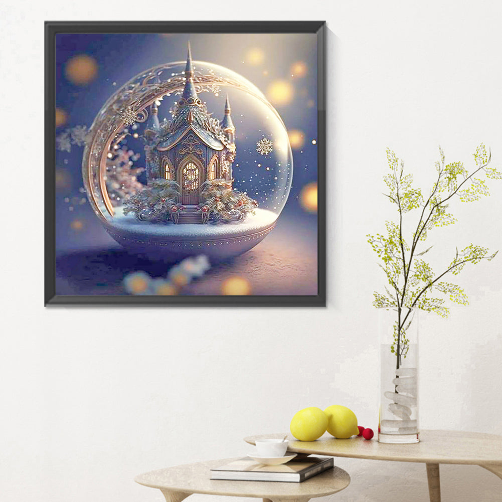 Church Crystal Ball - Full Round Drill Diamond Painting 30*30CM