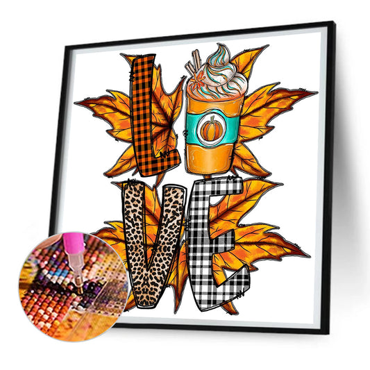 Love Letters - Full Round Drill Diamond Painting 30*30CM