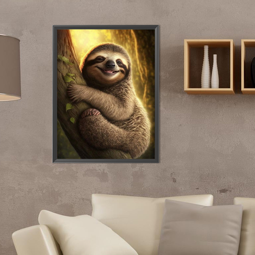 Sloth - Full Round Drill Diamond Painting 30*40CM