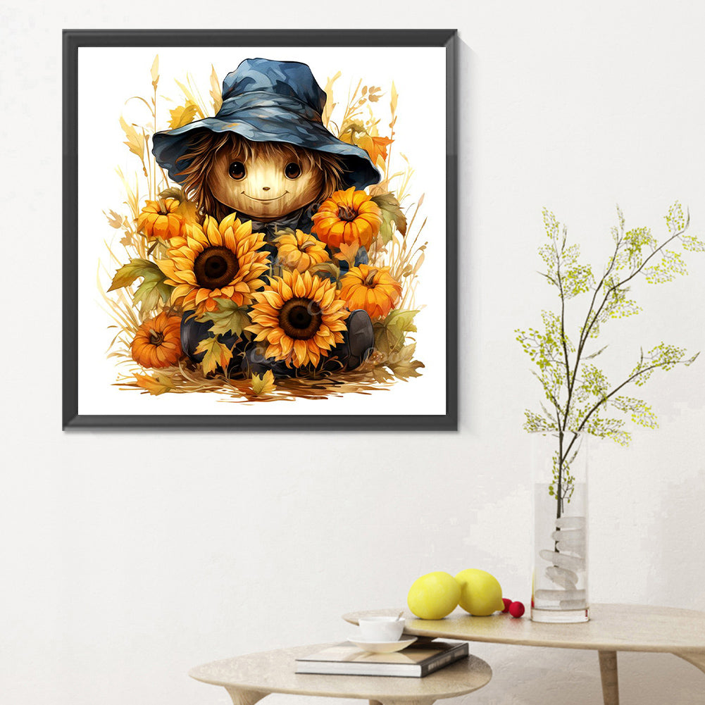 Scarecrow - Full Round Drill Diamond Painting 30*30CM