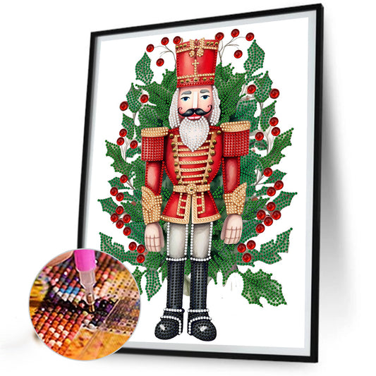 Christmas Nutcracker - Special Shaped Drill Diamond Painting 30*40CM